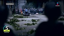 Marcha de exmilitares termina con disturbios en Guatemala