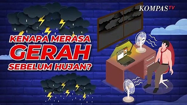 Udara Terasa Panas dan Gerah Sebelum Hujan, Apa Penyebabnya?