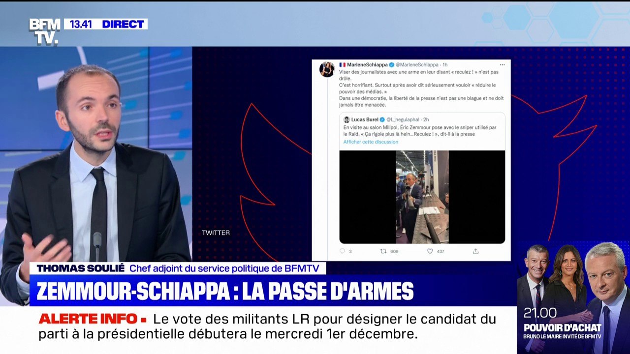 "Si vous savez pas la différence entre l'humour...