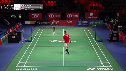 WHAT A GAME!!! KENTO MOMOTA vs LEE ZII JIA_THOMAS CUP 2021