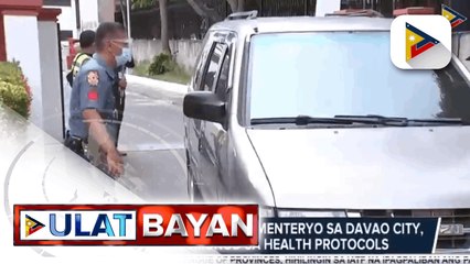 Mga vulnerable sector, hindi muna papayagang makapasok sa mga sementeryo sa Davao City