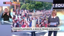 Pancarte antisémite : six mois de prison avec sursis pour Cassandre Fristot