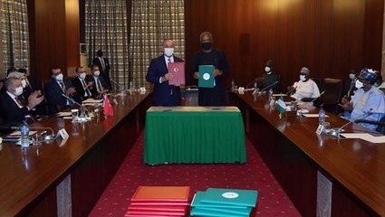 Cumhurbaşkanı Erdoğan'ın Nijerya ziyaretinde 7 anlaşmaya birden imza atıldı