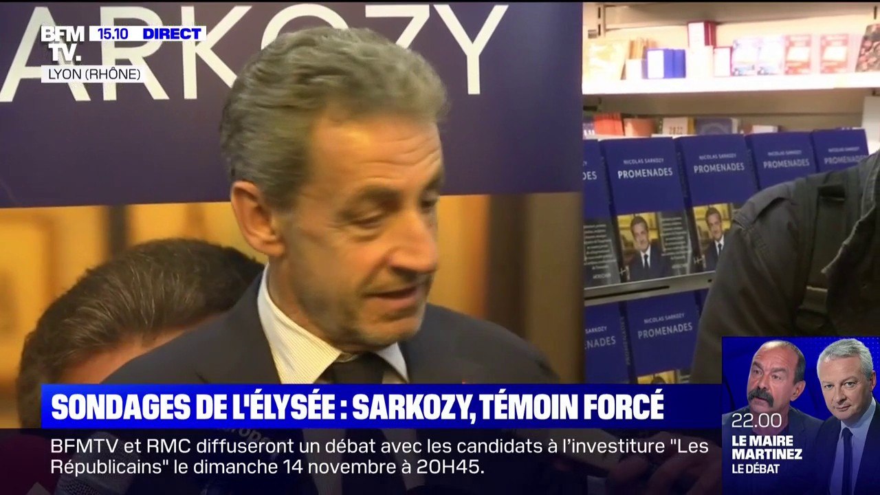 Nicolas Sarkozy: "je ne réponds pas aux provoca...