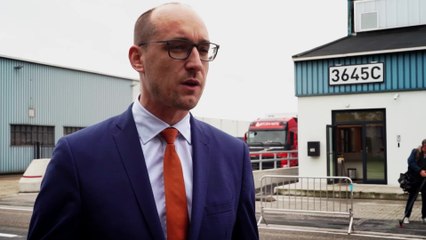 Un nouveau point de contrôle pour les denrées alimentaires au port de Gand (Vincent Van Peteghem)