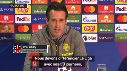 Groupe F - Emery : "Un point, c'est totalement insuffisant"