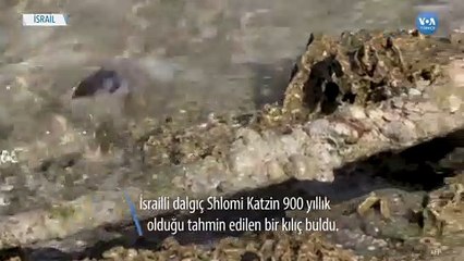 Sualtında Haçlılar’dan Kalma 900 Yıllık Kılıç Bulundu
