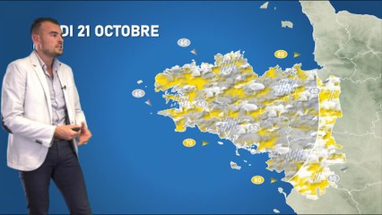 Bulletin météo pour le jeudi 21 octobre 2021