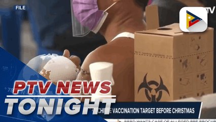 PRRD confident PH will achieve vaccination target before Christmas