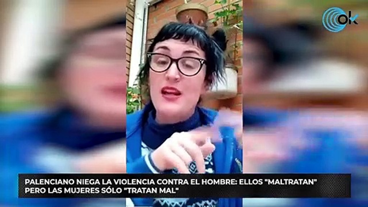 Palenciano niega la violencia contra el hombre: ellos "maltratan" pero las mujeres sólo "tratan mal"