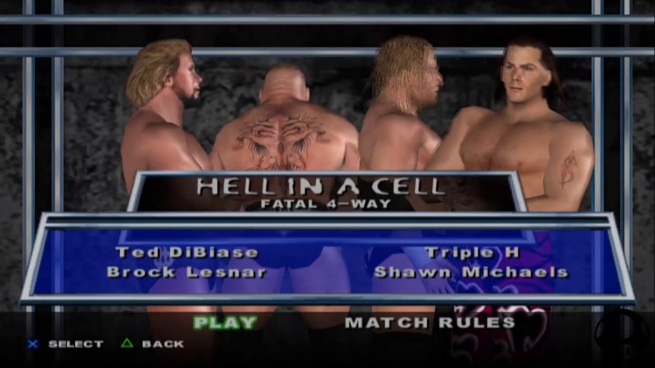 Here Comes the Pain Ted DiBiase vs Brock Lesnar vs Triple H vs Shawn Michaels