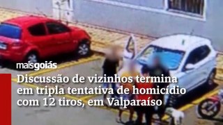 Discussão de vizinhos termina em tripla tentativa de homicídio com 12 tiros, em Valparaíso