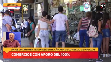 Comercios con aforo del 100%