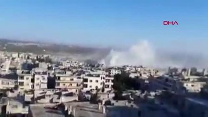 İDLİB'DE PAZAR YERİNE SALDIRI: 10 ÖLÜ, 35 YARALI