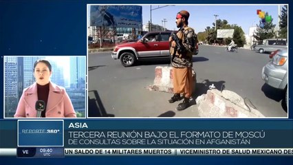 La 3ra ronda de reuniones con el movimiento talibán continua en Rusia