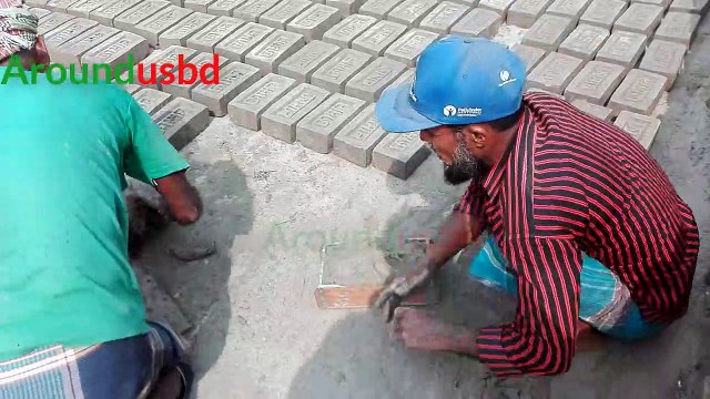 Fastest Clay Brick making hand bricks | Total Process Of Manual Clay Bricks Making Village Work Life | Traditional Way Clay Bricks Making