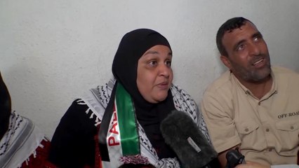 الأسيرة المحررة نسرين أبو كميل تُستقبل في غزة