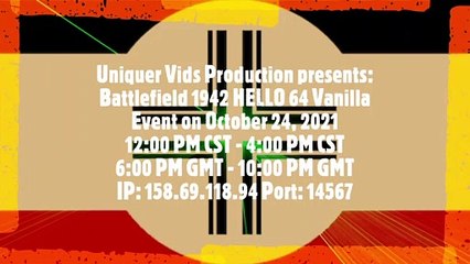 Battlefield 1942 October Surprise Event Promo