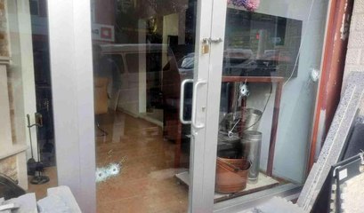 Maskeli şüpheli iş yerine kurşun yağdırıp kaçtı