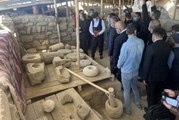 Harput Kalesi'nde restorasyonu tamamlanan tarihi mekanlar ziyarete açıldı