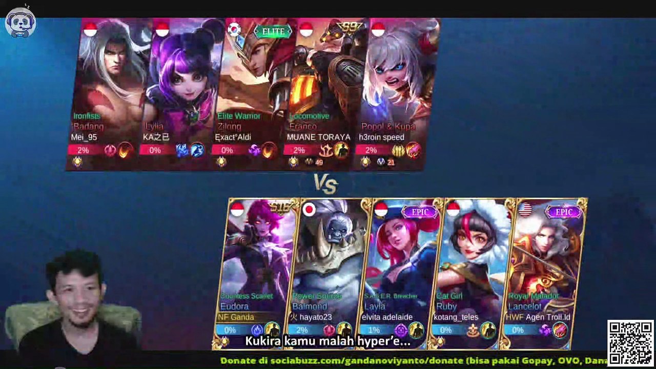 Eudora hide & surprise - Edudora Lightning Strike - Eudora hiding - mobile legends bang bang