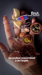 Elle s’inspire de la gastronomie marocaine pour créer des bijoux et des porte-clés