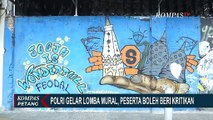 Polri Gelar Lomba Mural, Peserta Boleh Beri Kritikan