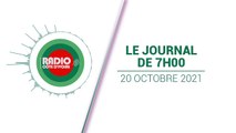 Jounal De 07h00 du 20 octobre 2021 [Radio Côte d'Ivoire]
