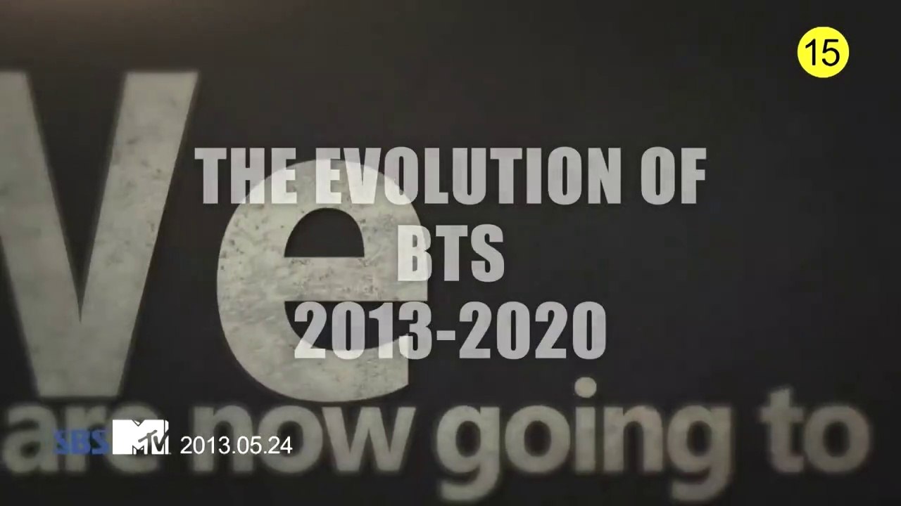 THE EVOLUTION OF BTS_ 2013-2020
