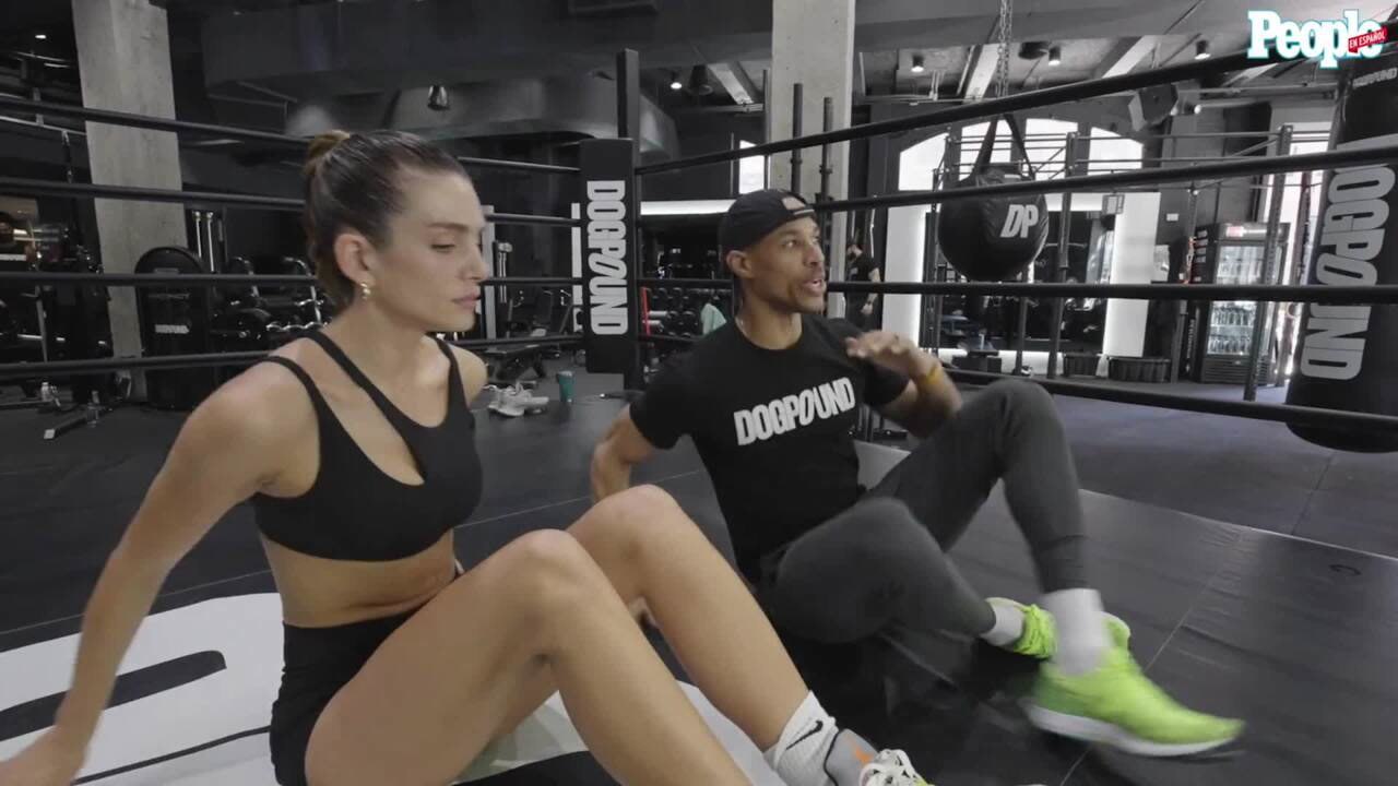 Valentina Ferrer nos muestra su rutina de ejercicios.