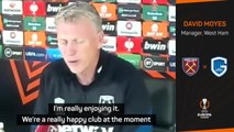 Happy Hammers enjoying European adventure - Moyes