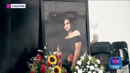 Justicia para María José, joven que cayó de un edificio en Mérida