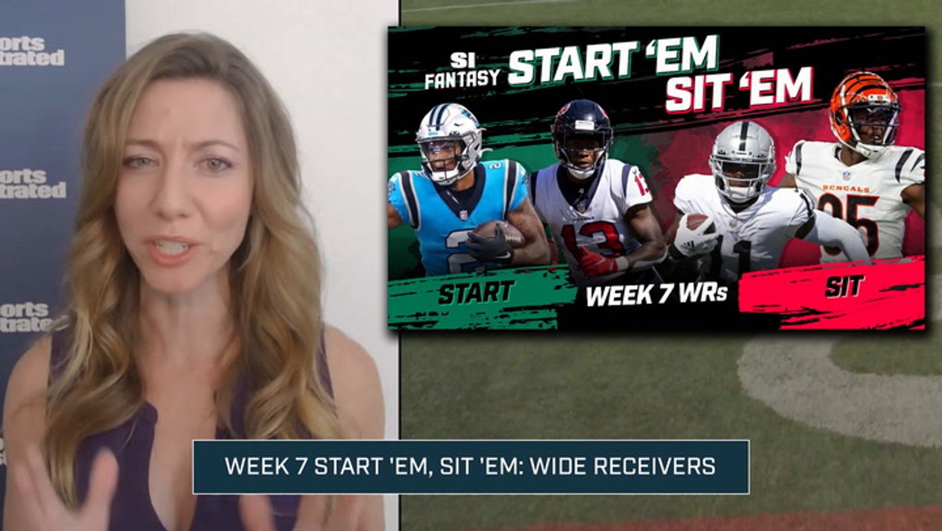 Week 7 Start 'Em or Sit 'Em: Wide Receivers - video Dailymotion