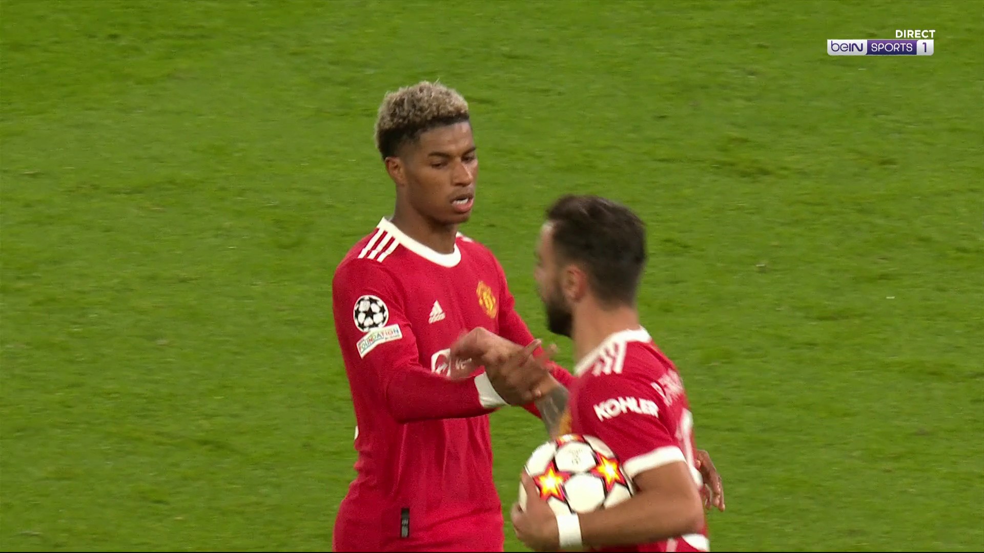 Ligue des Champions : Rashford relance Manchester United grâce à une merveille de Bruno Fernandes