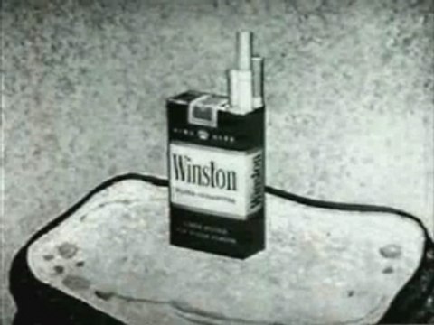 Commercial - Winston Cigarettes w Fred Flintstone 1962 (A di