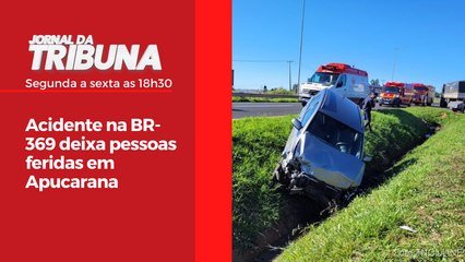 Acidente na BR-369 deixa pessoas feridas em Apucarana