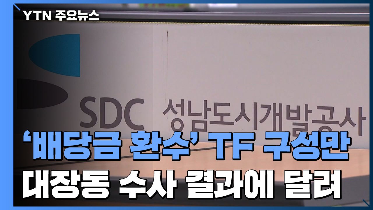 '배당금 환수' 겨우 TF 구성만...형사 사건 결과에 달려 / YTN