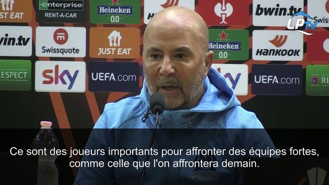 Lazio-OM : Sampaoli livre les clés tactiques du match