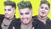 Adam Lambert Does an Easy Vampire Makeup Tutorial for Halloween | Cosmopolitan