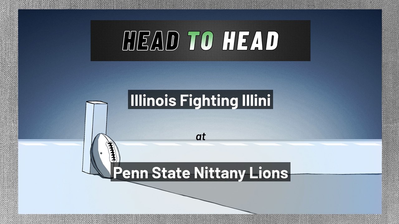 Illinois Fighting Illini at Penn State Nittany Lions: Over/Under