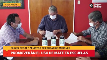 Promoverán el uso de mate en escuelas