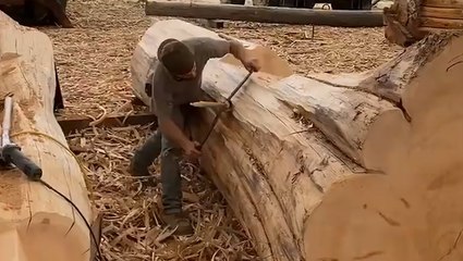 How custom log homes are built