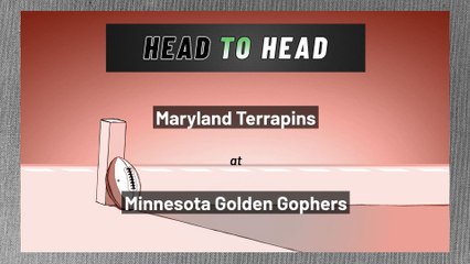 Maryland Terrapins at Minnesota Golden Gophers: Over/Under