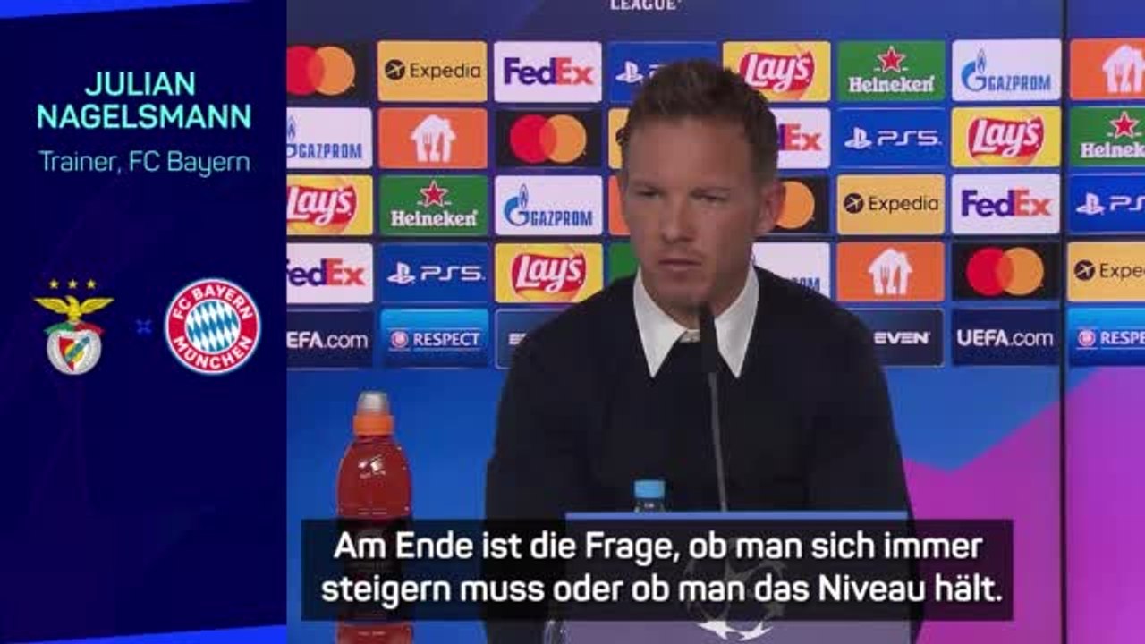 Nagelsmann will “wie in Leverkusen” weiterspielen