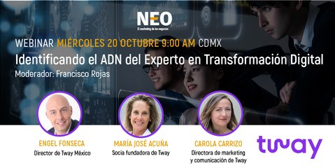 Webinar: Identificando el ADN del experto en transformación digital