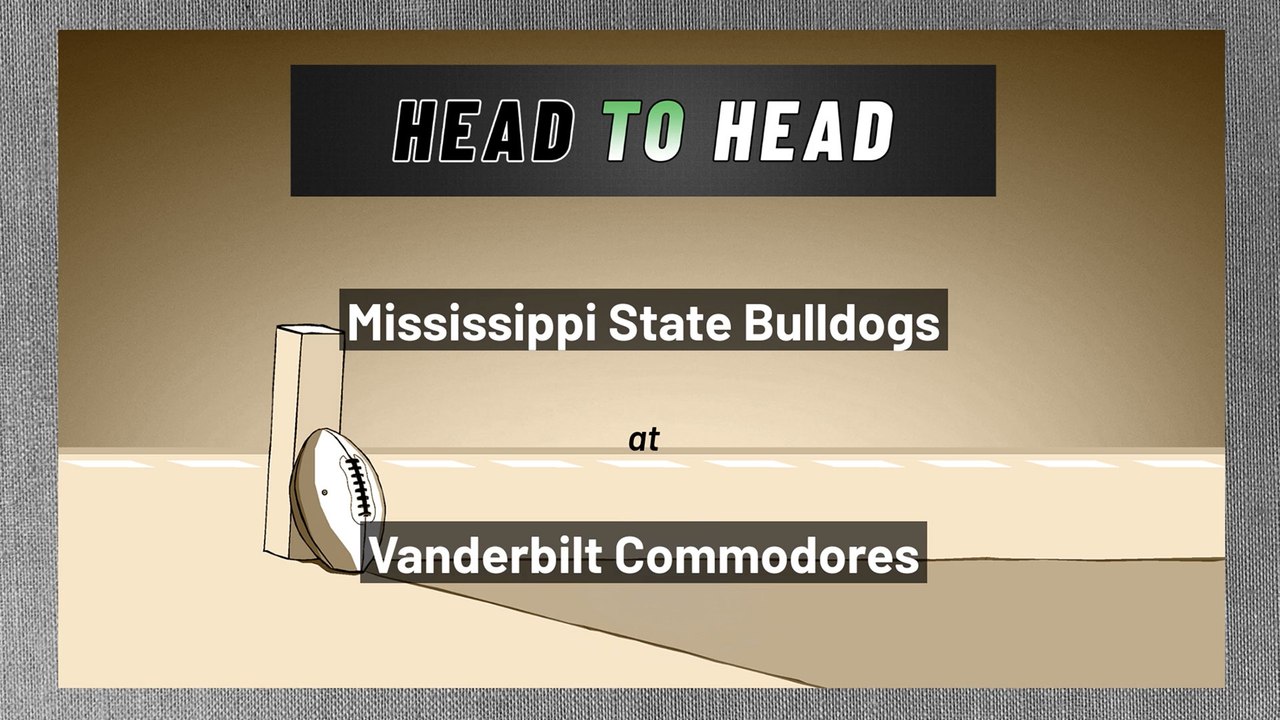 Mississippi State Bulldogs at Vanderbilt Commodores: Spread