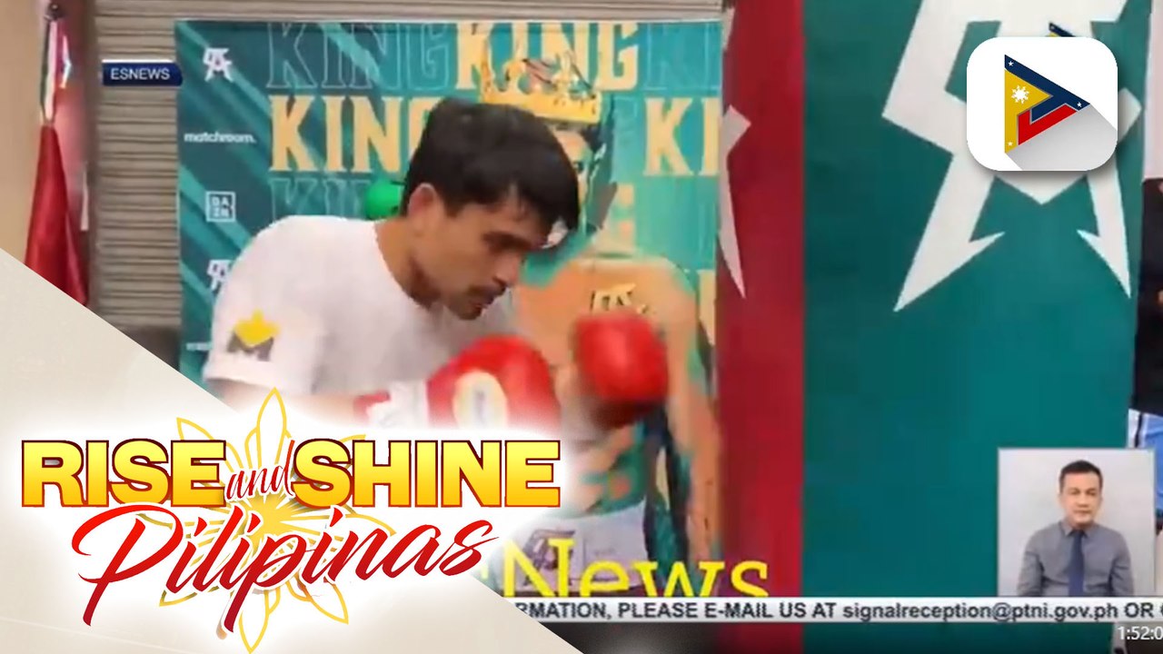 SPORTS BALITA | Pag-eensayo kasama si Canelo Alvarez, magandang direksyon sa boxing career ni Jimuel Pacquiao ayon sa isang boxing analyst
