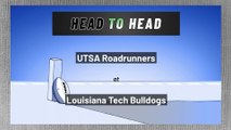 UTSA Roadrunners at Louisiana Tech Bulldogs: Spread