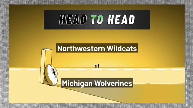 Northwestern Wildcats at Michigan Wolverines: Over/Under