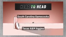 South Carolina Gamecocks at Texas A&M Aggies: Over/Under